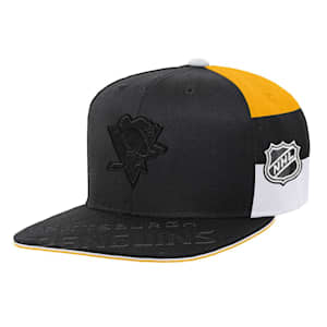Outerstuff Face-Off Structured Adjustable Hat - Pittsburgh Penguins - Youth
