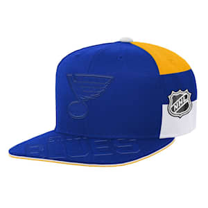 Outerstuff Face-Off Structured Adjustable Hat - St. Louis Blues - Youth