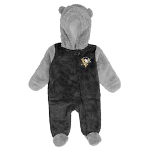 Outerstuff Game Nap Teddy Fleece - Pittsburgh Penguins - Newborn