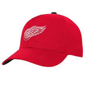 Outerstuff Precurved Snapback Hat - Detroit Red Wings - Youth