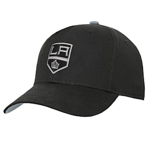 Outerstuff Precurved Snapback Hat - Los Angeles Kings - Youth