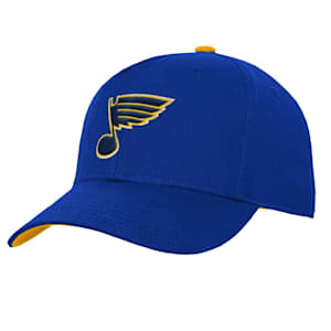 Outerstuff Precurved Snapback Hat - St. Louis Blues - Youth