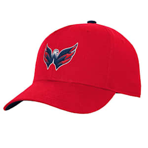 Outerstuff Precurved Snapback Hat - Washington Capitals - Youth