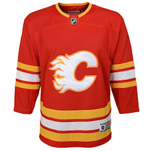 Outerstuff Calgary Flames - Premier Replica Jersey - Home - Youth