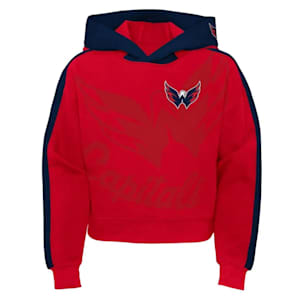 Outerstuff Record Setter Pullover Hoodie - Washington Capitals - Girls