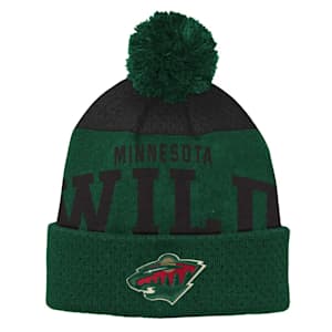 Outerstuff Stretch Ark Knit Hat - Minnesota Wild - Youth