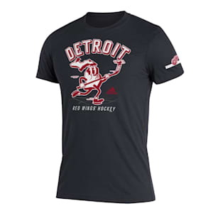 Adidas Authentic Blended Short Sleeve Tee - Detroit Red Wings - Adult