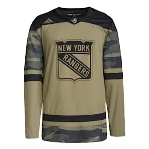 Adidas Authentic Military Appreciation NHL Practice Jersey - New York Rangers - Adult