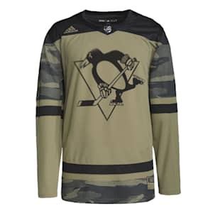 Adidas Authentic Military Appreciation NHL Practice Jersey - Pittsburgh Penguins - Adult