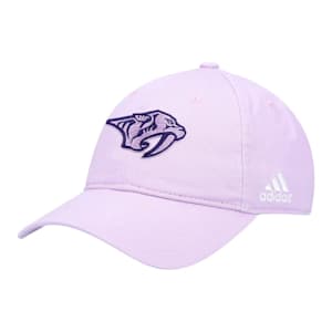 Adidas Hockey Fights Cancer Cotton Slouch Hat - Nashville Predators - Adult