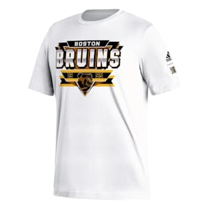 Adidas Reverse Retro 2.0 Fresh Playmaker Tee Shirt - Boston Bruins - Adult