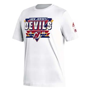 Adidas Reverse Retro 2.0 Fresh Playmaker Tee Shirt - New Jersey Devils - Adult