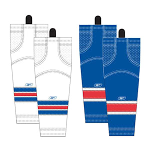 Reebok New York Rangers Edge SX100 Hockey Socks - Junior