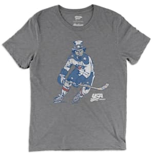 Streaker Sports USA Hockey Uncle Sam Short Sleeve Tee - Adult