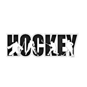 Painted Pastimes Hockey Multi Player - Car Decal