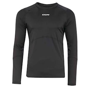 CCM Compression Long Sleeve Top w/ Gel - Youth