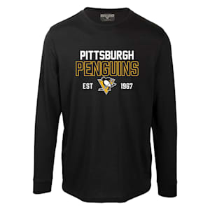 Levelwear Defined Oscar Long Sleeve Tee Shirt - Pittsburgh Penguins - Adult
