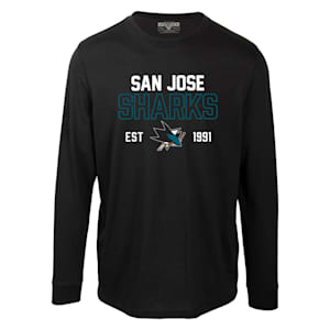 Levelwear Defined Oscar Long Sleeve Tee Shirt - San Jose Sharks - Adult