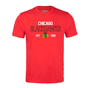 Levelwear Defined Richmond Short Sleeve Tee Shirt - Chicago Blackhawks - Adult