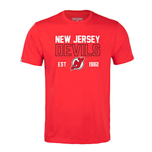 Levelwear Defined Richmond Short Sleeve Tee Shirt - New Jersey Devils - Adult