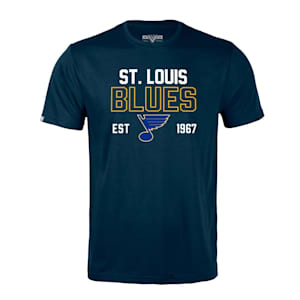 Levelwear Defined Richmond Short Sleeve Tee Shirt - St. Louis Blues - Adult