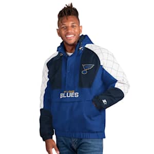 G-III Sports Body Check Starter Jacket - St. Louis Blues - Adult