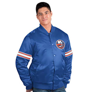 G-III Sports Pick And Roll Starter Jacket - New York Islanders - Adult