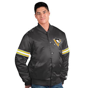 G-III Sports Pick And Roll Starter Jacket - Pittsburgh Penguins - Adult