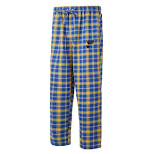 Ledger Flannel Pajama Pants - St. Louis Blues - Adult