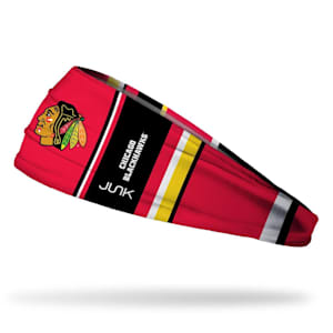 JUNK Brands NHL Logo Headband - Chicago Blackhawks