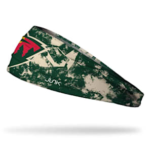 JUNK Brands NHL Logo Headband - Minnesota Wild