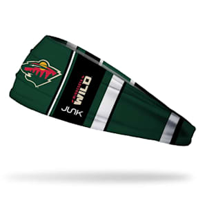 JUNK Brands NHL Logo Headband - Minnesota Wild