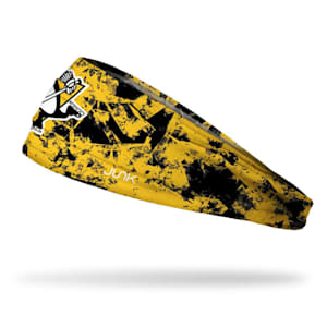 JUNK Brands NHL Logo Headband - Pittsburgh Penguins
