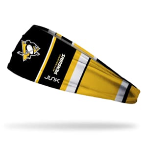 JUNK Brands NHL Logo Headband - Pittsburgh Penguins