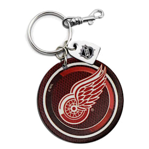 Leather Treaty Key Chain - Detroit Red Wings