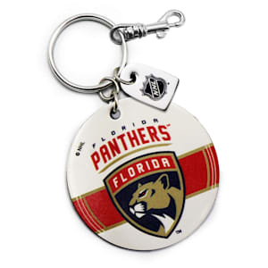Leather Treaty Key Chain - Florida Panthers