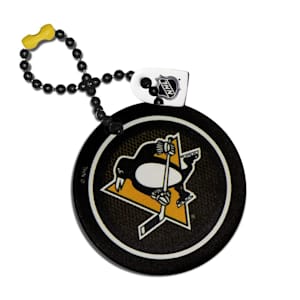 Leather Treaty Key Chain - Pittsburgh Penguins