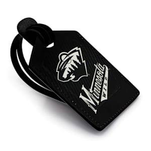 Leather Treaty Luggage Tag - Minnesota Wild