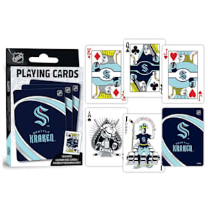 MasterPieces NHL Playing Cards - Seattle Kraken