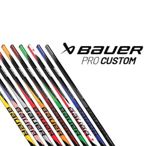 Bauer Pro Custom Composite Hockey Stick - 2-Pack Minimum - Custom Design
