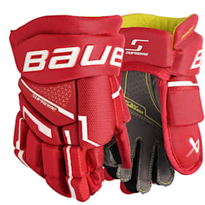 Bauer Supreme MACH Hockey Gloves - Youth