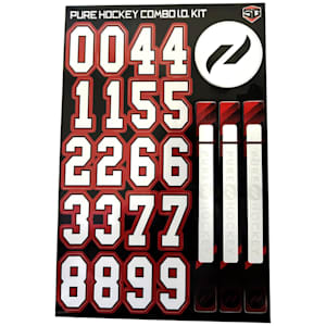 Combo ID Helmet Sticker Kit