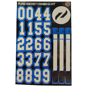 Combo ID Helmet Sticker Kit