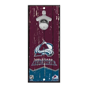 Wincraft Bottle Opener Sign - Colorado Avalanche