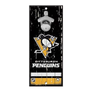 Wincraft Bottle Opener Sign - Pittsburgh Penguins