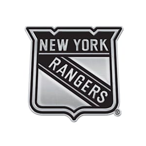 Wincraft Chrome Free Form Auto Emblem - NY Rangers