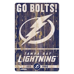 Wincraft Slogan NHL Wood Sign - 11" x 17" - Tampa Bay Lightning