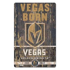 Wincraft Slogan NHL Wood Sign - 11" x 17" - Vegas Golden Knights