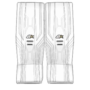 Brians OPTiK X3 Goalie Leg Pads - Junior