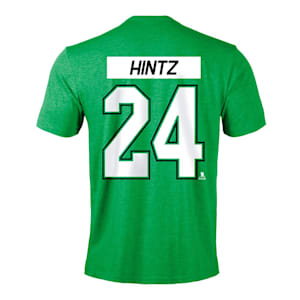 Levelwear Dallas Stars Name & Number T-Shirt - Hintz - Adult